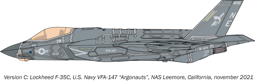 Lockheed Martin F-35 C Lightning II Italeri 1469